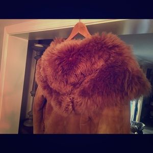 Fur coat short